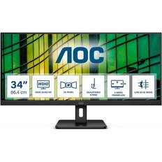 AOC 3440x1440 (UltraWide) Monitoren AOC Essential-line U34E2M/BK