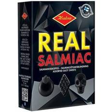 Halva lakrits Halva Real Salmiac Salty Liquorice 4 Boxes of 230g