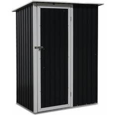 Alice's Garden - 4.6 X 3.1FT 1.36mÂ² Metal garden shed LYS (Surface du bâtiment )