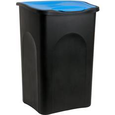 Blu Smaltimento rifiuti Stefanplast Rubbish Bin 50L Dustbin Kitchen Garbage Swing Lid