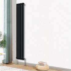 Radiators NRG Designer Radiator 1800x272mm Single Panel Vertical Black