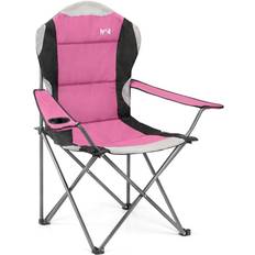 Pink Camping Chairs Trail Outdoor Leisure Kestrel Deluxe High Back Camping Chair Pink Pink