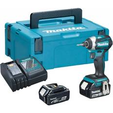 Tournevis Makita Visseuse à chocs 18V lxt 175Nm (2x4,0 Ah) en makpac DTD154RMJ