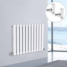 Radiators NRG Designer Radiator D Shape Panel Rad Central Heating Rads 600x760mm Double