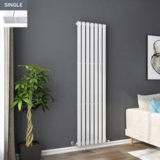 480mm radiator WarmeHaus Lulea 1800 480mm White Single Panel Vertical Radiator