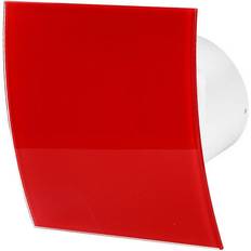 Rouge Ventilateurs d'Extraction de Salle de Bain Shiny Red