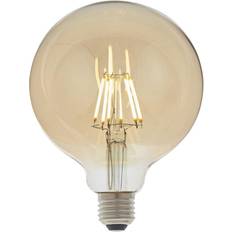 Light Bulbs LED Filament Lamp Bulb Dimmable 6W E27 LED 125mm Amber Tinted Glass Globe