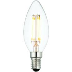 Edison the mini E14 Mini Edison Dimmable LED Light Bulb 4W Warm White Filament Candle Lamp