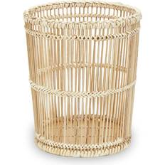 Premier Housewares Natural Rattan and Bamboo Waste Bin