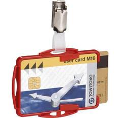 Kontorartikler Durable Name Badge with Clip 821803 216