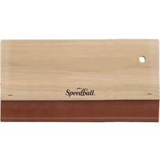 Marron Raclees de Douche Speedball Wooden Graphics Squeegee 10inch