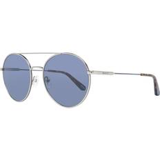 Gant Solbriller Gant GA7117 10X Shiny Light Nickel/Blue Mirror