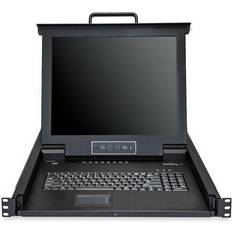 Switchs KVM StarTech 8-Port Rackmount KVM Console with 17" Display