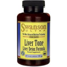 Tone hälsokost Swanson Liver Tone Liver Detox Formula, 300mg