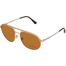 Tom Ford Aviator - Men Sunglasses Tom Ford Sunglasses Gio FT0772 29E Matte Rose