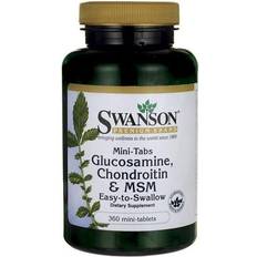 Chondroitin kosttilskud Swanson HEALTH GLUCOSAMINE, CHONDROITIN MSM 360 stk