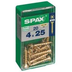 Barato Tornillos Spax Pz Countersunk Zinc Yellow Screws