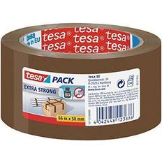 Pakkausteipit ja laatikon sidonta TESA tesa pack Extra Strong Packaging Tape 66m x 50mm Ruskea