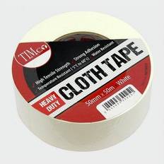Tape on sale Timco HDCTWHITE Heavy Duty Cloth Tape White 50m