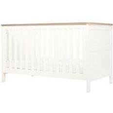 Mamas & Papas Wedmore Cotbed - White/Natural, Natural