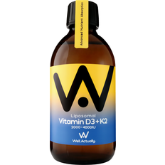 Vitamin d3 liposomal Well.Actually. Liposomal Vitamin D3 2000 IU+ K2 100mcg