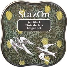 Stamp Pads Imagine StazOn Solvent Ink jet black 2.375 in. x 2.375 in. midi pad