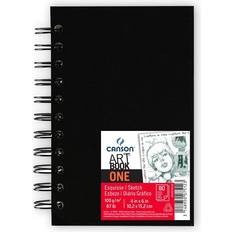 Artes y Manualidades Canson ArtBook ONE 10.2x15.2cm spiral-bound sketchbook including 80 sheets of 100gsm drawing paper