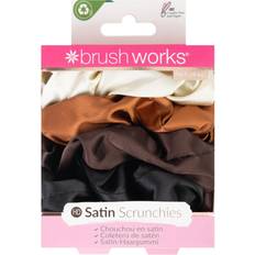 Brushworks Satin Scrunchies