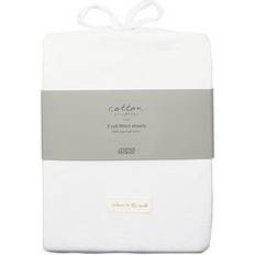 2 Cot Fitted Sheets 63x127cm