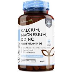 Nutravita Calcium, Magnesium, Zinc Vitamin D3 365 pcs