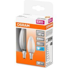 Osram E14 Bombillas Osram Classic B LED E14 4W 4.000K mate 2 ud