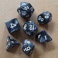 7 terninger RPG-terninger Pakke med 7 stk