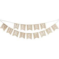 Seppeleet Ginger Ray Lippuviirinauha Merry Christmas 2.5 m