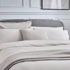 Linne - Silver Påslakan of Belfast Fine Linens Andaz Kingsize Påslakan Grå, Silver