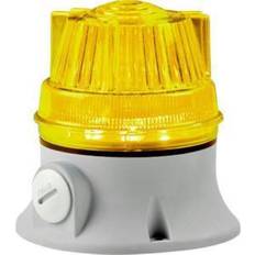 Gul Arbejdslamper Advarselslampe M. led 12/24V