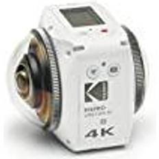 Cámaras Compactas Kodak Pixpro 4KVR360 Action Cam Blanc Pack Aventure Caméra numérique 360 Double objectif Vidéo 4K blanco