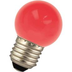 LED Krone Rød 1W E27