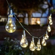 Verre Guirlandes lumineuses et bandes lumineuses Garden Guirlande Lumineuse 10 Lampes