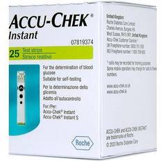 Strisce di Test per Glucometro Accu-Chek Instant 25 Strisce