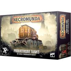 Trailer spil Games Workshop Necromunda Promethium Tanks On Cargo-8 Ridgehauler Trailer