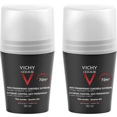 Vichy Homme 72H Antiperspirant Deo Roll-on 50ml 2 Stk