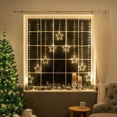 Christow Star Curtain Lights Micro String Light