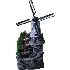 Geezy Windmill Fountain 4 Tier