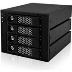 Raidsonic icybox RaidSonic Technology Backplane IcyBox 4x3,5" SATA/SAS > 3x5,25" inkl. Lüfter/Key retail