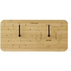 Bambus Ure Northcore Mounted Bamboo Time & Tide Landscape Tide Clock Vægur