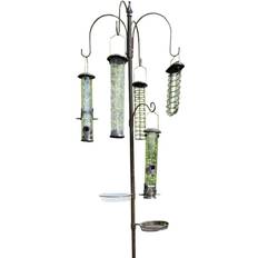 Selections Metal Complete Bird Feeding with 5 Large Feeders