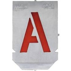Store bogstaver Diesella Stencil sæt med store bogstaver a-z