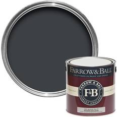 Farrow & Ball Black - Wall Paints Farrow & Ball Modern No.57 Emulsion Wall Paint Black 2.5L