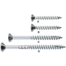 NKT Fasteners TRÄSKRUV SPUN+ EFZ4,0X25 500st