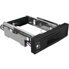 Externe Lagergestelle ICY BOX IB-167SSK, Wechselrahmen, 1x 3,5 SATA/SAS HDD zu 1x SATA Host, EasySwap traegerl 5.25 to 3.5 HDD caddy SATA III